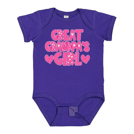 

Inktastic Great Grandpa s Girl Granddaughter Gift Gift Baby Girl Bodysuit