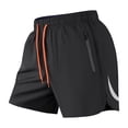 thumbnail image 6 of Lutiedan Men's Gym Workout Shorts Loose Lightweight Running Athletic Shorts High Waist Drawstring Breathable Sports Shorts with Pockets, 6 of 7