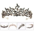 thumbnail image 3 of Couronne Strass Bandeau Partie Tête Bijoux Tiare Coiffe pour Mariage, 3 of 7