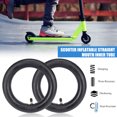 thumbnail image 2 of CSChome Thickened Inner Tube For Scooter 2 Pcs 8.5 Inches Scooter Rubber Inner Tube Explosion-Proof Pressure-Resistant Thickened Inflatable Straight Valve Inner Tube, 2 of 6
