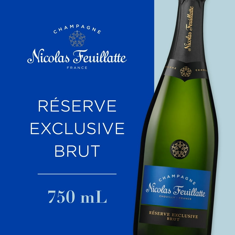 Nicolas Feuillatte Brut Reserve Exclusive Champagne France, 750 ml