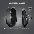 thumbnail image 6 of RHEA- Inphic Rechargeable 2.4G Optical Wireless Mouse Cordless Mice Usb Nano Receiver, 6 of 6