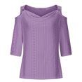 thumbnail image 4 of RXIRUCGD Débardeur Sans Manches Décontracté d'Été pour Femmes, Violet, Taille : m, 4 of 6