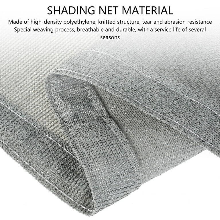 Fyeme Outdoor Shading Net Sun Shade Cloth Breathable UV Protection