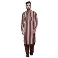 thumbnail image 2 of Atasi Kurta Pathani en Rayonne pour Hommes, Ensemble Salwar Uni Imprimé, Kurta Punjabi pour Hommes, 2 of 5