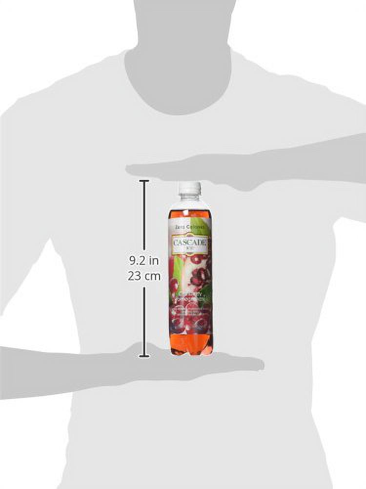 Cascade Ice Zero Cal Sparkling Water, Cranberry Pomegranate, 17.2 Fluid Ounce (Pack of 12)