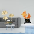 thumbnail image 2 of Estatua de con hojas, adorno para estantería, decoración moderna para el hogar, coleccionables, dormitorio, decoración navideña, escultura de escr, 2 of 8