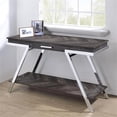 thumbnail image 4 of Steve Silver Roma Dark Gray Wood and Laminate Sofa Table, 4 of 7