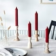thumbnail image 3 of Root Unscented Grecian Collenette Taper Candles box of 4 9 X 1-1/4 - Sage Green, 3 of 5