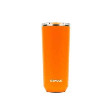 ICEMULE 1420-BO 24 oz Stainless Steel Tumbler, Blaze Orange