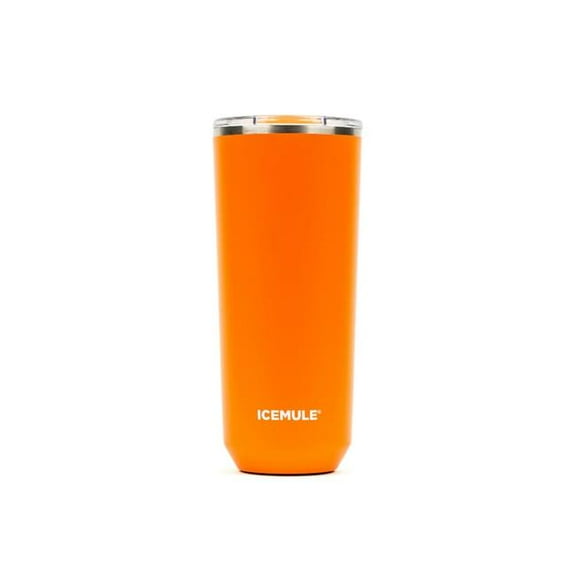 ICEMULE 1420-BO 24 oz Stainless Steel Tumbler, Blaze Orange