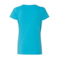 thumbnail image 3 of LAT Women's V-Neck Fine Jersey Tee Size up to 3XL, 3 of 3