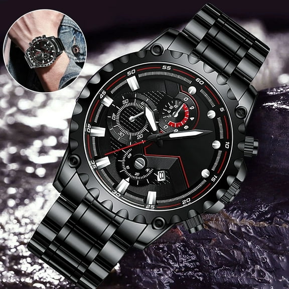 Automatic Mechanical Watch for Men - Luminous, Date, Water Resistant