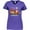Purple, variant on Inktastic Animal Ark Bible Story Christian Women's V-Neck T-Shirt