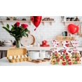 thumbnail image 4 of Valentine's Day Cellophane Gift Bags Candy Bags Red Love Hearts Cellophane Treat Bags Plastic OPP Bags with Twist Ties for Cookies Candy Wedding Party Decoration, 4 of 4
