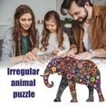 thumbnail image 3 of Rompecabezas De Animales De 500 Uds., Rompecabezas De Dinosaurio Para Adultos Y Niños, Juego De Rompecabezas De Aprendizaje Educativo Preescolar Methold FN007965-02, 3 of 6