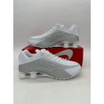 thumbnail image 2 of Nike Men's Shox R4 Running Shoes - White/Silver, 2 of 6