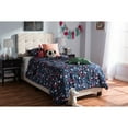 thumbnail image 6 of Baxton Studio Brookfield Modern and Contemporary Beige Fabric Twin Size Bed, 6 of 7