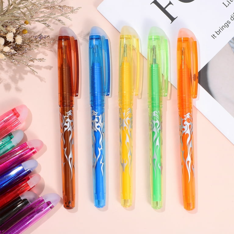 24 Pcs Erasable Pens Colorful Erasable Gel Pens for Children Student School  Office 