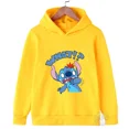 thumbnail image 3 of Sudadera con capucha divertida de Disney Stitch para Navidad de los años 90, ropa de dibujos animados para niños, niñas y niños, sudadera con capucha de Lilo y Stitch, top informal para bebé, 3 of 5