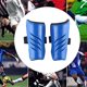 thumbnail image 5 of Espinilleras de fútbol para niños, equipo de protección suave para piernas deportivas para trotar, jugar al voleibol y correr, 5 of 5