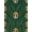 Green, Pattern 1, variant on ODIKA Dining Under Mushroom Botanical Forest Toadstool Motifs Table Non-Slip Chair-Friendly for Home Office, Gaming Room, Desk