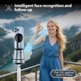 thumbnail image 2 of Auto Face Tracking Tripod Magnetic Fast Charger,AI Smarts 360° Rotating Cell Phone Photo Video Tracking Gimbal,No App,Gesture Control,Rechargeable Smart Shooting Stand for Live Video Recording Tiktok, 2 of 12