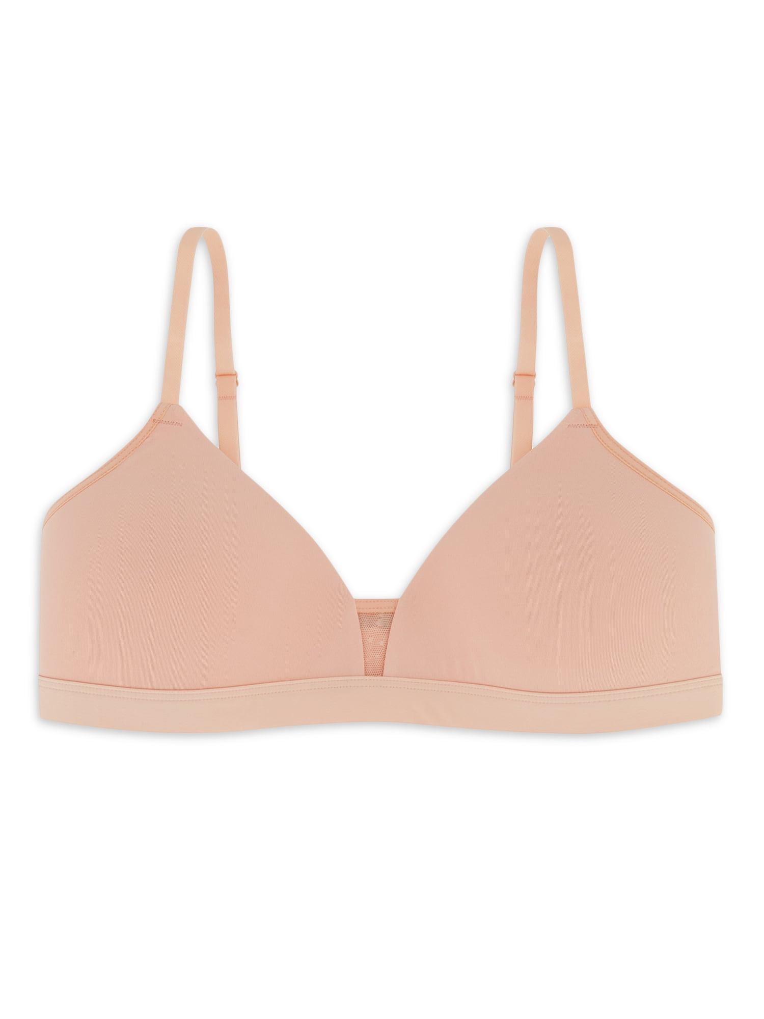 Wonder Nation Molded Cup Bralette, 2 Pack, Sizes 30-38