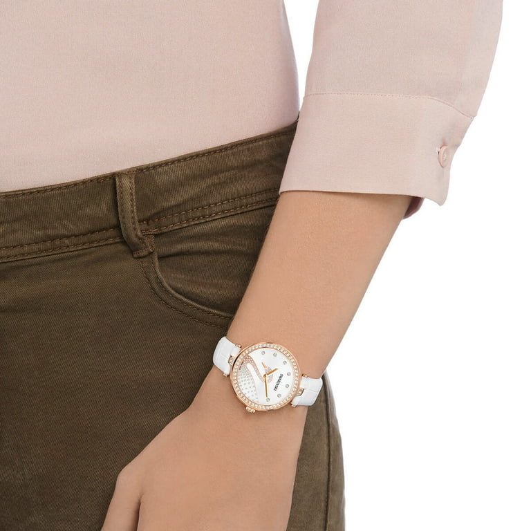 Aila Dressy Lady Swan Leather Ladies Watch 5376639