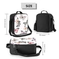 thumbnail image 6 of Ratiio Beautiful Butterfly Print Lunch Box - Reusable Lunch Bag Men Adult Women- Insulated LunchBox, 6 of 6