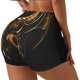 thumbnail image 1 of Balery Golden Dragon Tattoo Art Pantalones cortos de entrenamiento estampados para mujer, sin costuras, ajustados, para gimnasio, yoga, correr, deportes, ejercicio activo, fitness.-Large, 1 of 8
