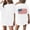 White, variant on Women's 250th Anniversary USA Shirt Independence Day Top 4th of July Shirts America 250 Merchandise Flag Graphic Casual Tee