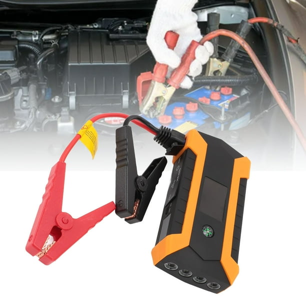 Arrancador De Batería Portátil Para Automóvil, Arrancador De Emergencia De 12 V, Batería De Arranque Pico De 1000 A, 4 Carga Rápida USB Incorporada De 15000 MAh, Refuerzo