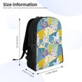 thumbnail image 4 of Easygd Cute Poodle Dog Versatile and Stylish Backpack: Comfort, Storage, and Durability for College,Work, Travel, and Everyday Use, 4 of 8