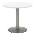 thumbnail image 6 of KFI Studios Mode 3' Round Counter Height Dining Table, River Cherry, Silver Base, 6 of 6