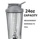 thumbnail image 4 of VOLTRX Botella mezcladora de proteínas eléctrica premium, hecha con Tritan, sin BPA, taza mezcladora portátil Vortex de 24 oz/vasos mezcladores recargables USB para batidos de proteínas, 4 of 5