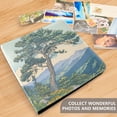 thumbnail image 4 of FORMRS 3 Ring Photo Album 4"x6" Self Adhesive Large Capacity PU Leather Cover, Beige Mountain, 4 of 8