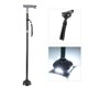 thumbnail image 5 of Bastón Para Ancianos, Con Luz LED Aleación De Aluminio Engrosada Bastón Para Caminar Antideslizante Fuerte Con Luz, Para Uso En Exteriores Por La Noche OTVIAP Foldable Crutch with LED Light, 5 of 8