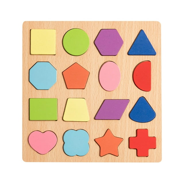 Number Puzzle Building Blocks Early Childhood Alphabet Shape Puzzle For Boys And Girls Intelligence Development Learning Tool