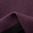 thumbnail image 4 of Women's Hooded Mid Length Jacket Button Up with Pockets Long Sleeve Casual Coat, 4 of 6