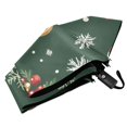 thumbnail image 6 of FORMRS Travel Umbrella Folding Auto Open Close Windproof Rain UV Protection, Christmas Gingerbread, 6 of 8