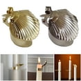 thumbnail image 2 of Mosey Automatic Candle Extinguisher Metal Shell Shape Adjustable Clip Type Heat Resistant Safe Candle Wick Flame Snuffer Stopper Candle Accessories, 2 of 7