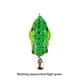 thumbnail image 5 of Señuelo de Pesca Wosthever Cebo Artificial 8cm Verde Claro, 5 of 6