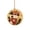 A, variant on Christmas Pearl Diamond Art with Snowman Pattern and Hanging String, Round Shape, for Home Tree Decor, Holiday Ornament