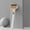 B002- Brown, variant on Pet, Pet Removal Brush, Pet Comb, Slicker BrushforCats, Deshedding BrushforCats, Self Grooming Cat Brush, Ergonomic Grip, Plastic Frame, Black Head, 1 Pc