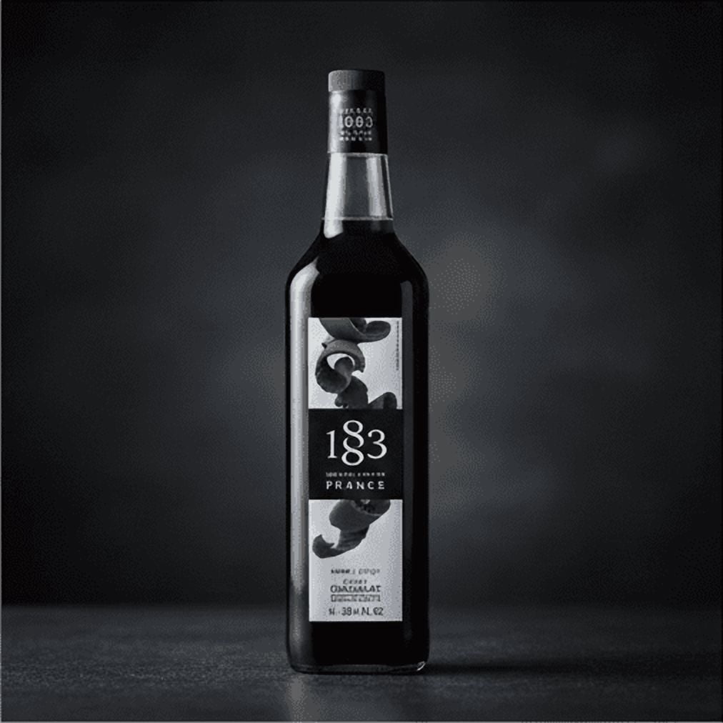 1883 PET Dubai Chocolate Syrup cs 6/1 ltr