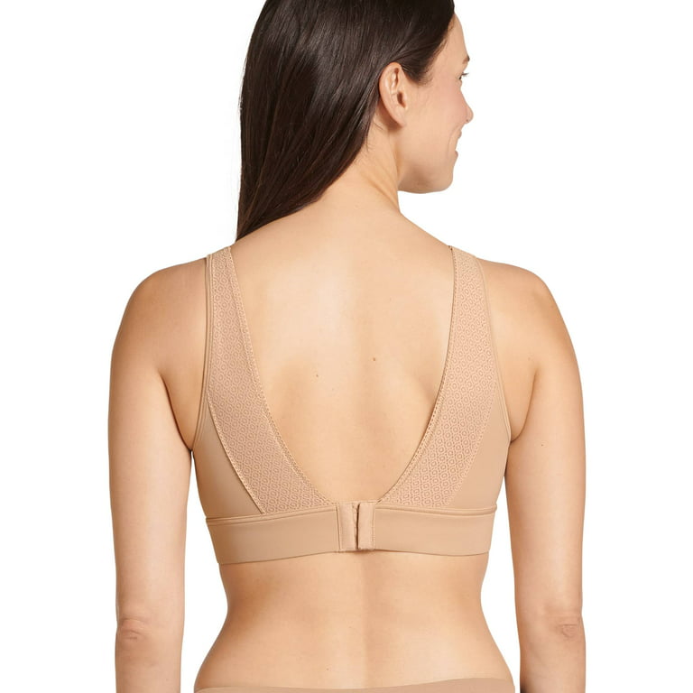 Jockey Women's Forever Fit Full Coverage Lightly Lined Lace Bra 