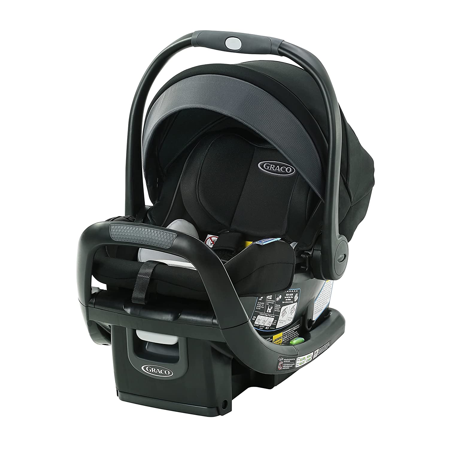 Graco SnugRide SnugFit 35 DLX Infant Car Seat with Anti Rebound Bar, Spencer