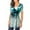 #7-Green, variant on Pntutb Womens Plus Size Summer Printing Short Sleeves O-Neck Loose T-Shirt Blouse Tops