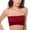 Red, variant on IDALL Wireless Bras for Women Strapless Bra Wireless Bras for Women Wire Strapless Bralette Soft Bra Bandeau Bra Tube Tops for Women with Built in Bra Blue L